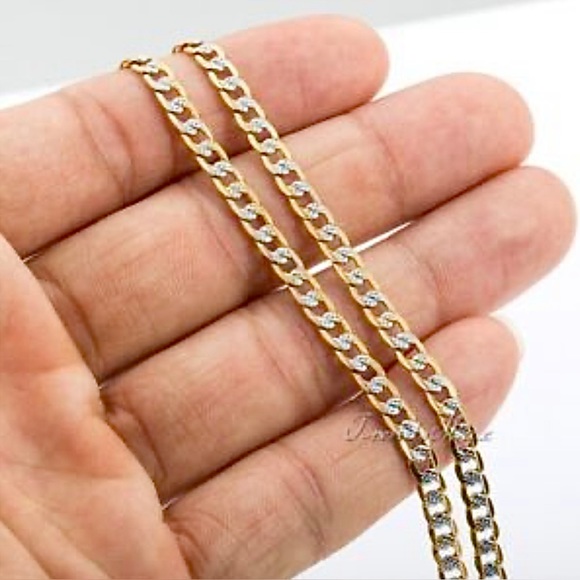 4mm Gold Plated Chain - Picture 2 of 6